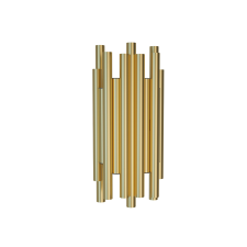 Maxlight Organic csiszolt arany LED falikar (MAX-W0311D) LED 8 izzós IP20 világítás