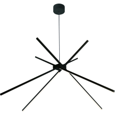 Maxlight Spider fekete LED függesztett lámpa (MAX-P0412) LED 1 izzós IP20 világítás