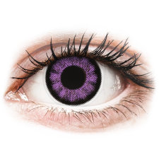 MaxVue Vision ColourVUE BigEyes Ultra Violet - dioptria nélkül (2 db lencse) kontaktlencse
