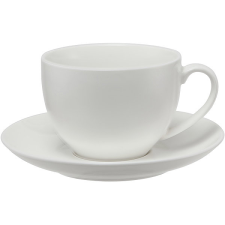 Maxwell & Williams WHITE BASICS COUPE csésze- és csészealj készlet, 260 ml, 4 darab bögrék, csészék