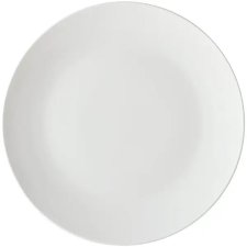 Maxwell & Williams White Basics Coupe desszertes tányérkészlet, 19 cm, 4 db tányér és evőeszköz