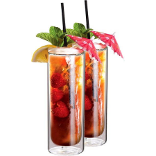 MAXXO Termo 2 db-os Mojito pohár készlet tányér és evőeszköz