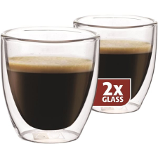 MAXXO Thermal poharak DG808 espresso 2db tányér és evőeszköz