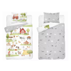 Maya Moo Gyerek pamut ágyneműhuzat 90x120cm - Farm Szürke
