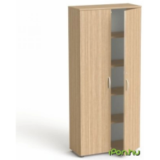 MAYAH Freedom SV-01 Szekrény 5 rendező magas kétajtós polcokkal kőris mappa