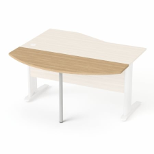 MAYAH Freedom SV-49 Tárgyalótoldat íves 45x140 cm Kőris (SV-49/IBXT49K) bútor