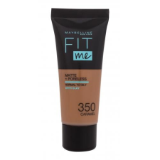 Maybelline Fit Me! Matte + Poreless alapozó 30 ml nőknek 350 Caramel smink alapozó