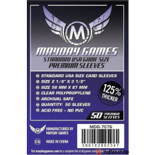 Mayday Games Premium USA méretű kártyavédő 56 x 87 mm (50 db-os csomag) kártyajáték
