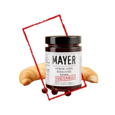 Mayer Szörp Kft. Mayer Prémium Feketeribizli lekvár 370g reform élelmiszer