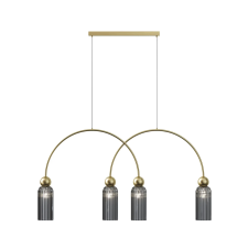 MAYTONI Antic arany-barna függesztett lámpa (MAY-MOD302PL-04GR) E14 4 izzós IP20 világítás