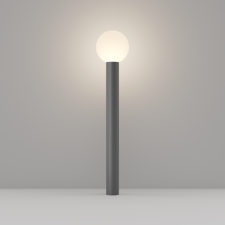 MAYTONI Bold szürke-fehér kültéri állólámpa (MAY-O598FL-01GR) E27 1 izzós IP54 kültéri világítás