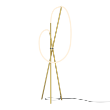 MAYTONI Crochet sárgaréz LED álló lámpa (MAY-MOD369FL-L36BS3K) LED 1 izzós IP20 világítás