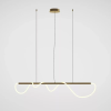 MAYTONI Maytoni TAU MOD166PL-L30G3K Függőlámpa 1x30W/LED 3000K 1250LM IP20