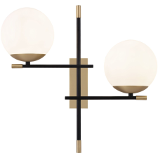 MAYTONI modern fali lámpa nostalgia fehér fekete matt arany mymod048wl-02g világítás