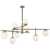 MAYTONI modern függeszték nostalgia fehér fekete matt arany mymod048pl-09g