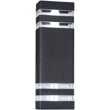 MAYTONI modern kültéri fali lámpa unter den linden fekete myo578wl-02b kültéri világítás