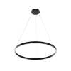 MAYTONI Rim fekete-fehér LED függesztett lámpa (MAY-MOD058PL-L42BK) LED 1 izzós IP20