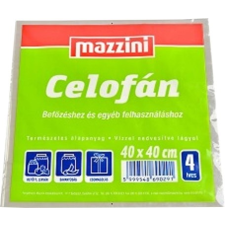  Mazzini celofán 40x40cm - 4ív alapvető élelmiszer