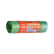 Mazzini Húzófüles sz.zsák 40 l (55x62cm) 15 db/roll tisztító- és takarítószer, higiénia