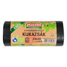 Mazzini Kukazsák újrahasznosított MAZZINI erős 110L 10 db/tekercs tisztító- és takarítószer, higiénia