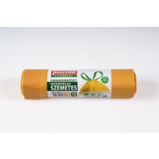 Mazzini Szemeteszsák, újrahasznosított, húzófüles, 70 l, 15 db, 64x70 cm, MAZZINI tisztító- és takarítószer, higiénia