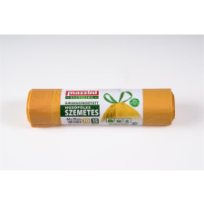 Mazzini Szemeteszsák, újrahasznosított, húzófüles, 70 l, 15 db, 64x70 cm, MAZZINI tisztító- és takarítószer, higiénia