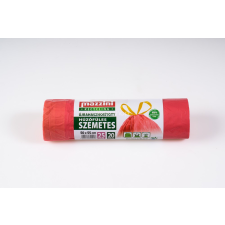 Mazzini Újrahasznosított húzófüles szemeteszsák 25 l (50x55 cm) 20 db/roll tisztító- és takarítószer, higiénia