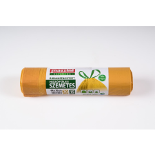 Mazzini Újrahasznosított húzófüles szemeteszsák 70 l (64x70 cm) 15 db/roll tisztító- és takarítószer, higiénia