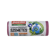Mazzini újrahasznosított szemetes 30l 15db tisztító- és takarítószer, higiénia