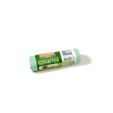 Mazzini Újrahasznosított szemeteszsák 60 l (10 db / tekercs) - Zöld (104035) tisztító- és takarítószer, higiénia