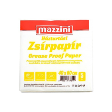 Mazzini Zsírpapír MAZZINI 40x60cm 5 ív/csomag konyhai eszköz