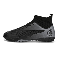  MBrands futballcipő 8.0 bokával, szintetikus pitch Black 38-hoz