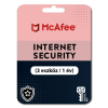 McAfee Internet Security (3 eszköz / 1 év) (Elektronikus licenc)