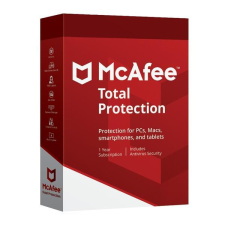 McAfee Total Protection - 1 eszköz / 1 év  elektronikus licenc karbantartó program