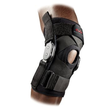 McDavid Hinged Knee Brace with Crossing Straps 429X, fekete XXL betegápolási kellék