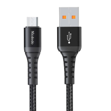 Mcdodo CA-2280 USB-A apa - Micro USB apa 2.0 Adat és töltőkábel - Fekete (0.2m) kábel és adapter