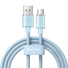 Mcdodo CA-3654 USB-A apa - USB-C apa 2.0 Adat és töltő kábel - Kék (2m) kábel és adapter