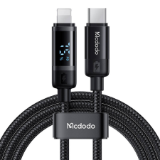 Mcdodo CA-5210 USB-C to Lightning cable, 36W, 1.2m (black) kábel és adapter