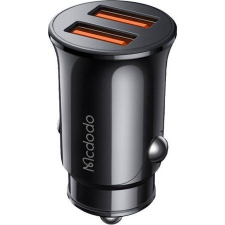 Mcdodo CC-6602 2x USB-A Autós töltő - Fekete (12W) (CC-6602) mobiltelefon kellék