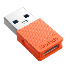 Mcdodo USB-C to USB 3.0 adapter, Mcdodo OT-6550 (orange) kábel és adapter