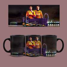  McLaren - Lando and Oscar bögre (Fekete) bögrék, csészék