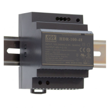 Mean Well LED tápegység , Mean Well , HDR-100-12 , 12 Volt , 100 Watt , sínre szerelhető , ipari villanyszerelés