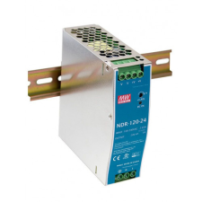 Mean Well LED tápegység , Mean Well , NDR-120-12 , 12 Volt , 120 Watt , sínre szerelhető , ipari villanyszerelés