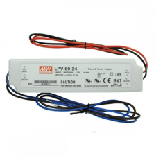 Mean Well LPV-60-24 60W 24V IP67 LED tápegység világítási kellék