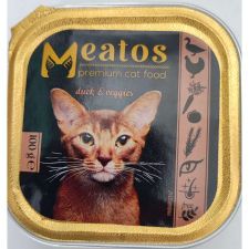 Meatos alutálkás eledel macskák részére 100 g kacsa zöldséggel macskaeledel