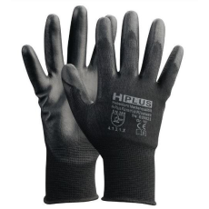  Mechanikai kesztyű, finomkötött, tenyérmártott, H-PLUS-03