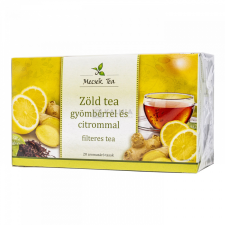 Mecsek Gyömbér-citrom zöld filteres tea 20 x 2 g gyógytea
