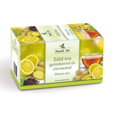 Mecsek Zöld tea gyömbérrel és citrommal filteres gyógytea