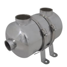 Medence hőcserélő 292 x 134 mm 28 kW medence kiegészítő