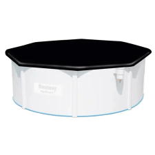  Medence védőtakaró, BESTWAY FlowClear, fekete, 3,96 mm (58292) medence kiegészítő